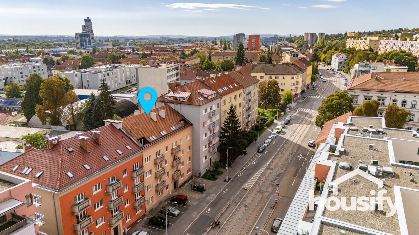 Prodej bytu 2+1, 60 m2 - Vídeňská, Brno - Štýřice
