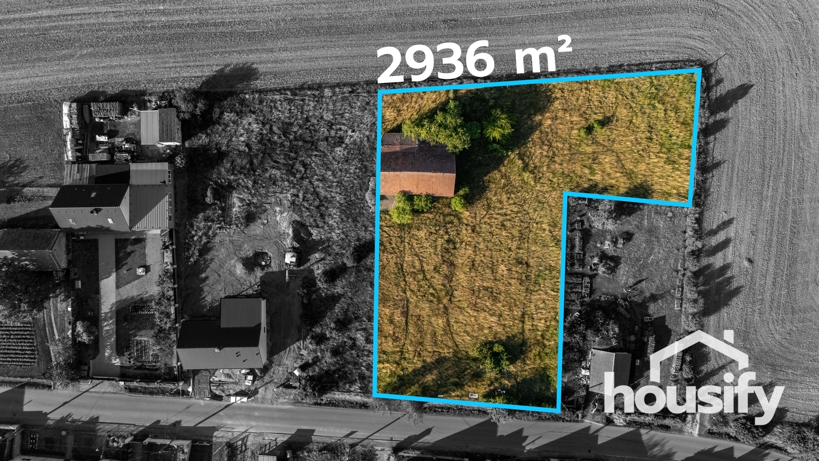 Prodej stavebního pozemku 2 936 m² - Újezd nad Rokytnou - Františkov